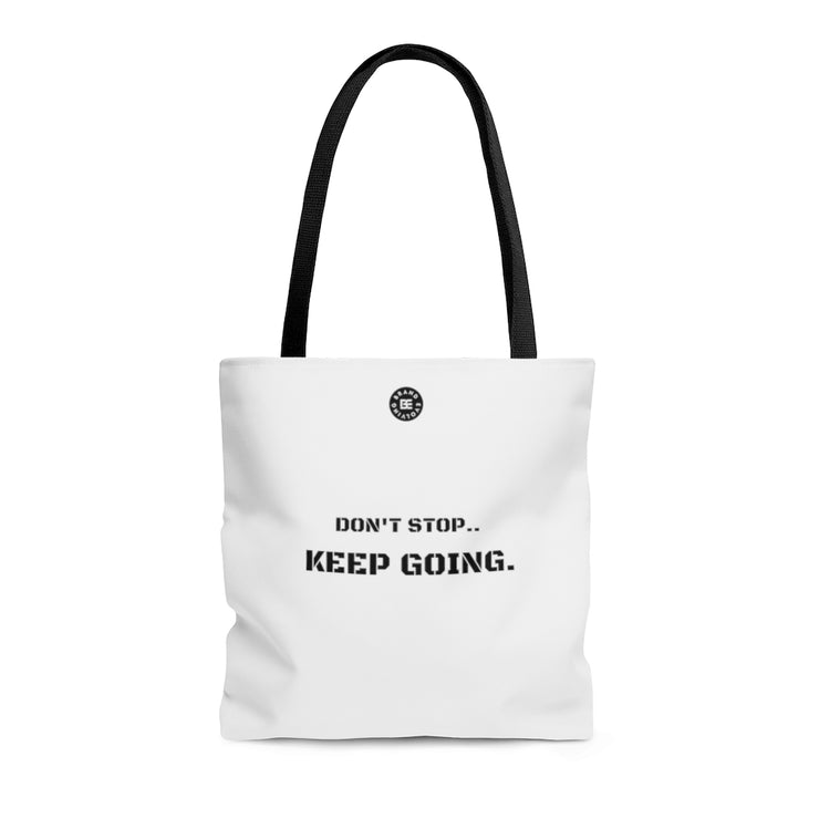 Keep Going Tote Bag (White)
