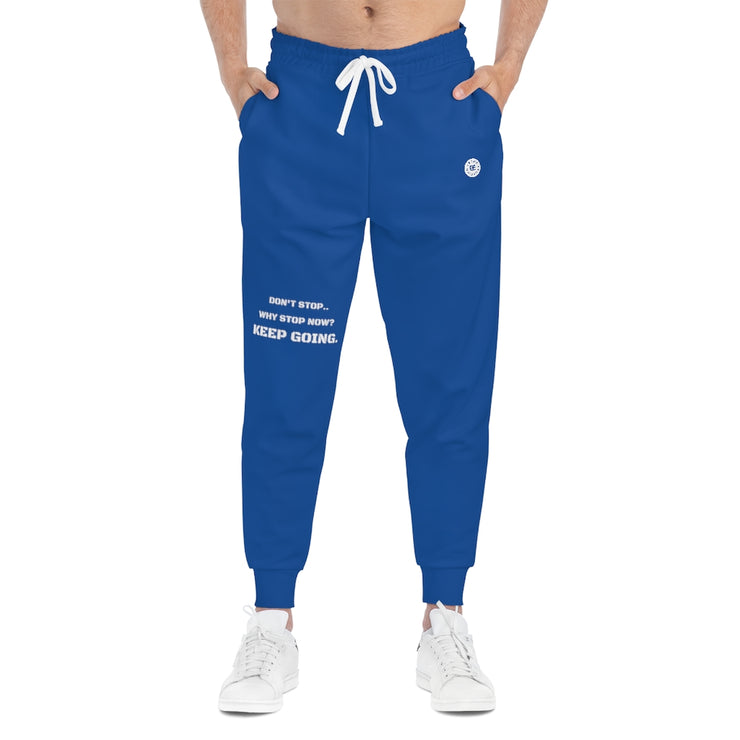 Blue Athletic Joggers