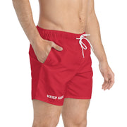 Red Keep Going Shorts