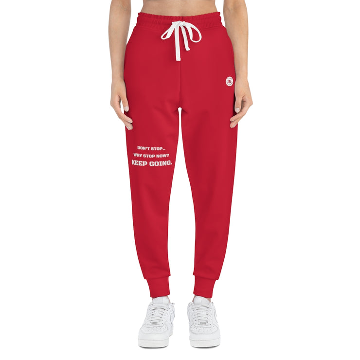 Red Athletic Joggers